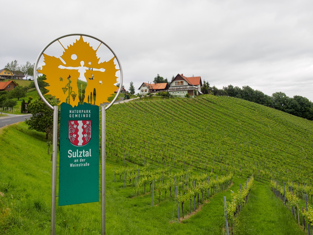 A Sulztal-i szőlővidék és tájvédelmi körzet.