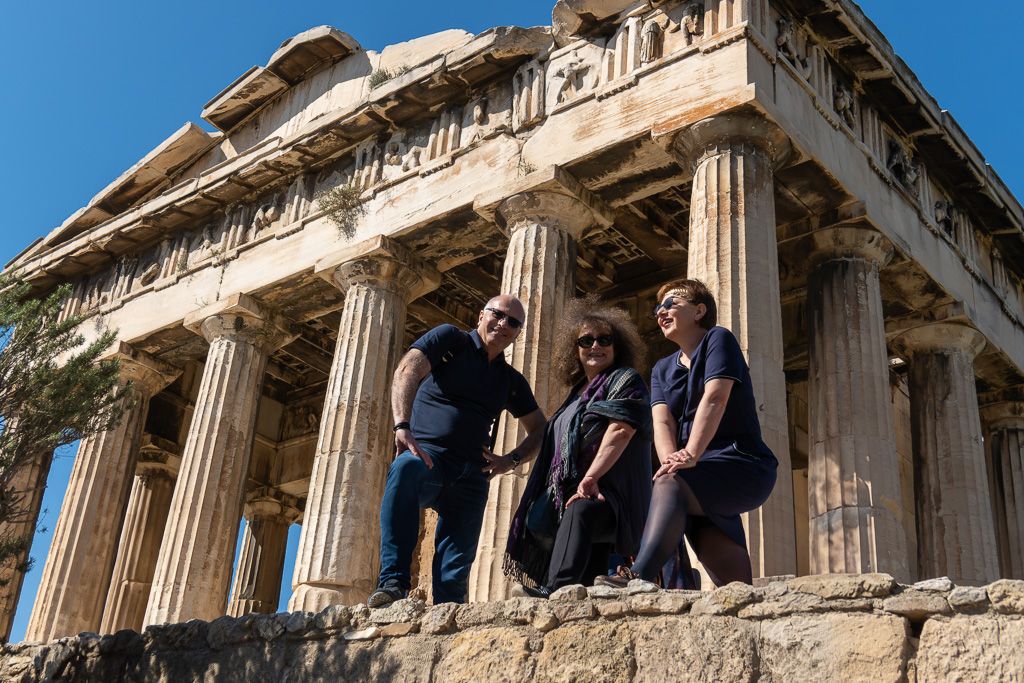 Héphaisztosz templománál