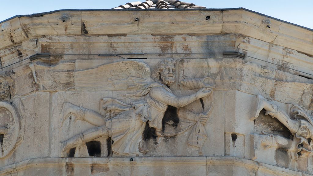 A Szelek tornya a római agorán (i.e. 100)