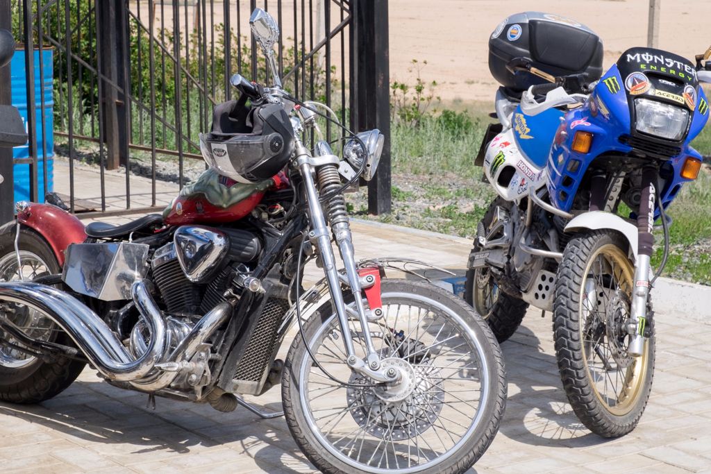 A bajkonuriak motorjai.