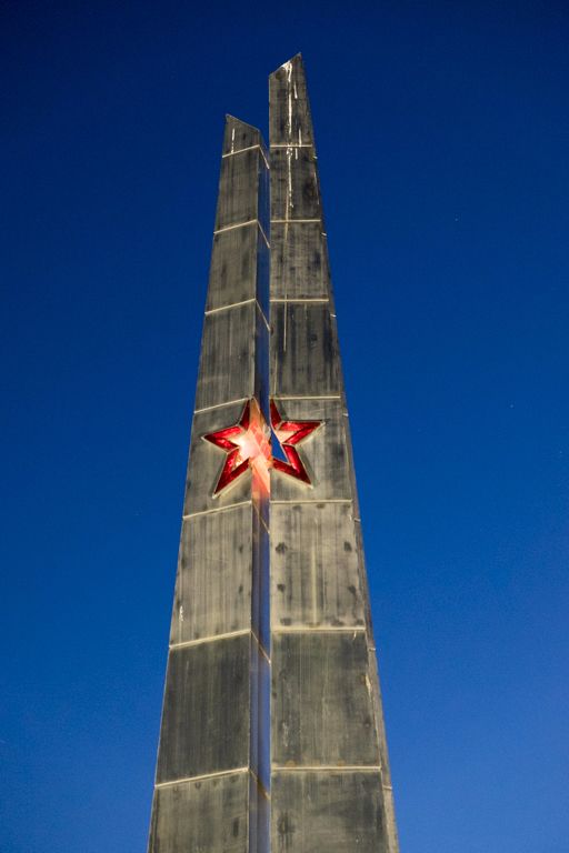 A vörös csillag itt még menő.